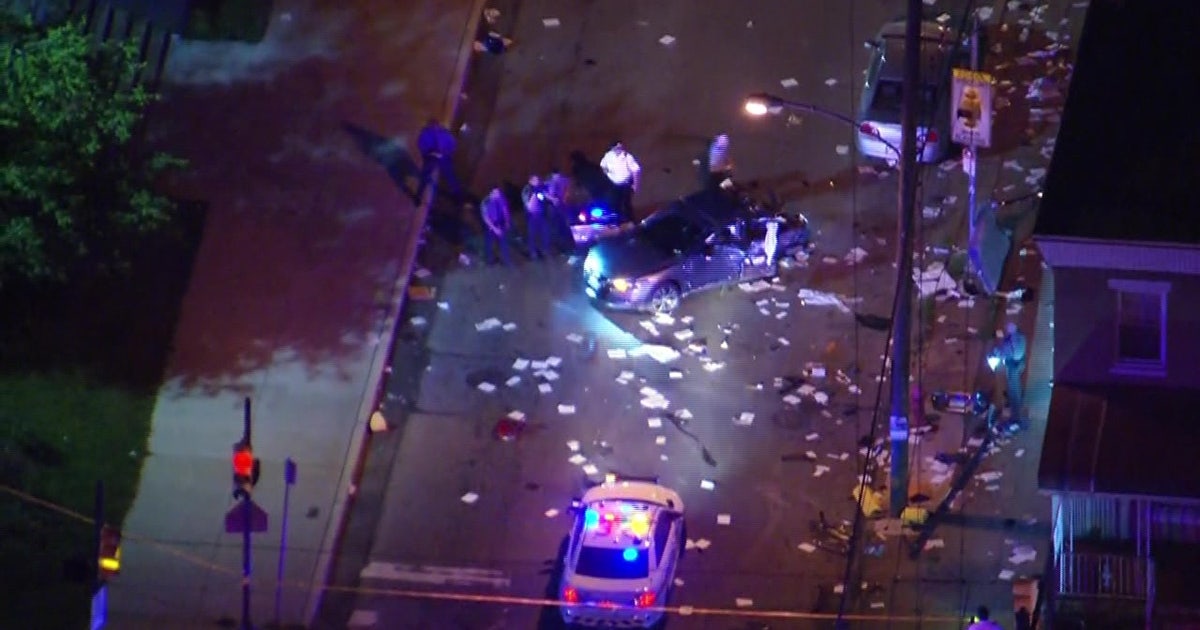 Police: Driver wanted in multi-car crash in North Philadelphia after ...