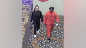 Suspects wanted for robbing 2 people inside Atlantic City casinos, police say