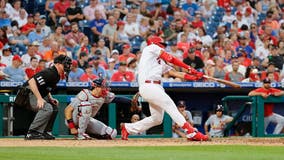 Hall, Hoskins homer, lead Phillies past Arenado, Cardinals