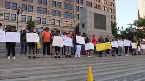 Local kids speak out about gun violence during peace rally in Wilmington