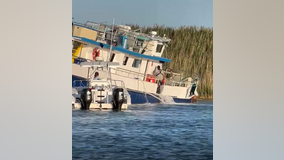 22 people rescued by local boaters as charter boat sinks off Jersey Shore, coast guard says