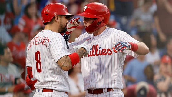 Wheeler, Hoskins, Realmuto lift Phillies over Cardinals 4-0