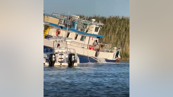 22 people rescued by local boaters as charter boat sinks off Jersey Shore, coast guard says