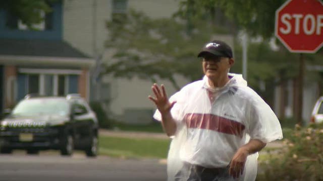 Stratford community joins avid walker on his final neighborhood stroll