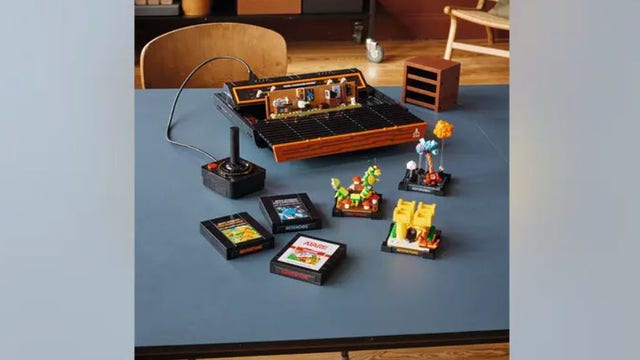LEGO releasing Atari 2600 video game console set, honoring 1980s nostalgia