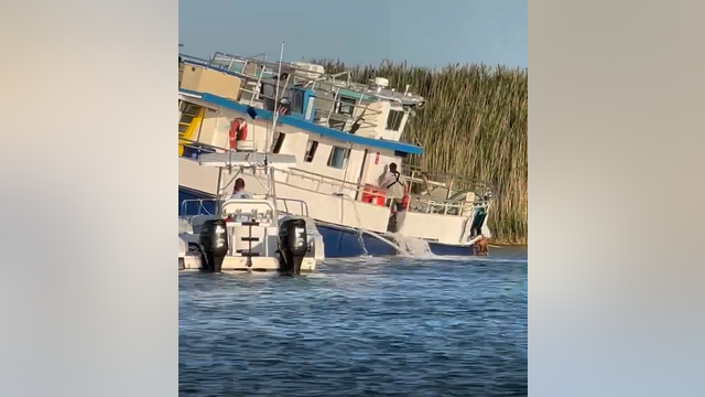 22 people rescued by local boaters as charter boat sinks off Jersey Shore, coast guard says