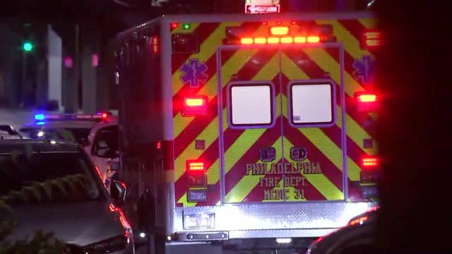 2 injured, 1 critically, after speeding car hits pole, wall in Frankford: police