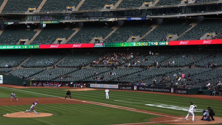 Baseball stadium empty