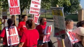 Teacher strike forces students to start school year remotely in Ohio