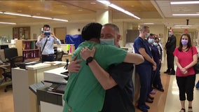 New Jersey man thanks hospital staff after recovering from massive heart attack