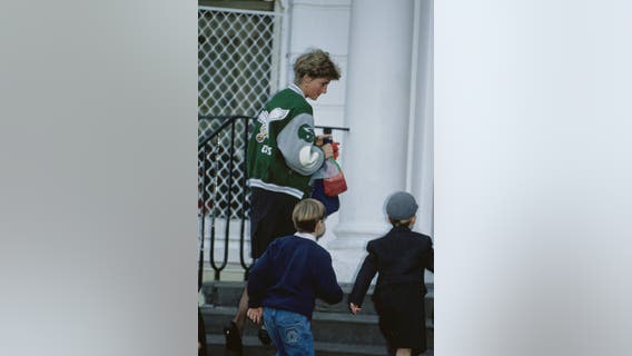 Princess Diana turned heads, was cover girl in Eagles jacket