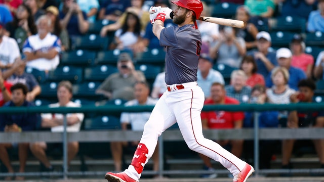Phillies' Harper homers twice in Triple-A rehab game