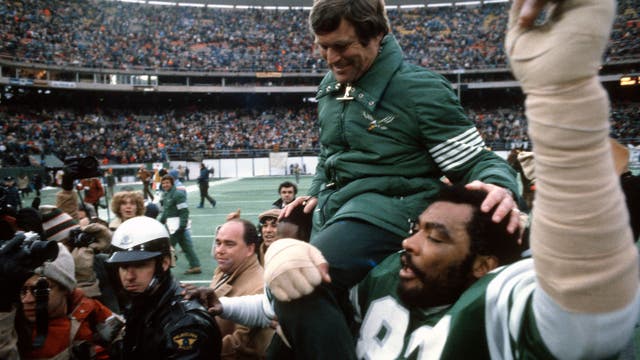Eagles coach Dick Vermeil is as much Philly as the cheesesteak and Rocky