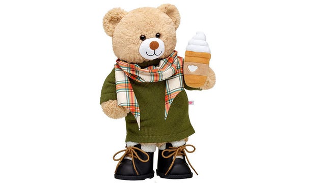 Build-A-Bear Workshop releases scented Pumpkin Spice Bear for fall
