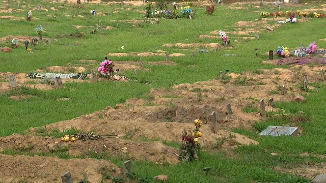 Cemetery seeing the tragic result of Philadelphia's gun violence crisis