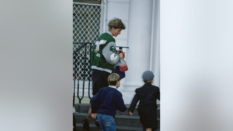 Princess Diana turned heads, was cover girl in Eagles jacket