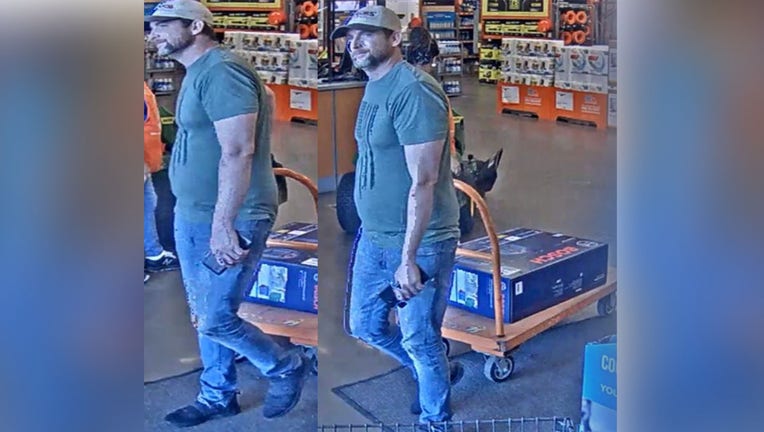 Man accused of stealing from Home Depot