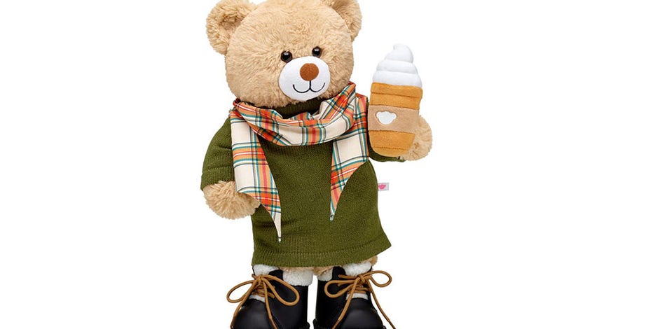 build a bear latte teddy