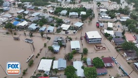 Drone video shows neighborhoods in Puerto Rico underwater after Hurricane Fiona