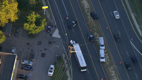 14 people on board as car crashes into bus on Route 70 in Cherry Hill, officials say