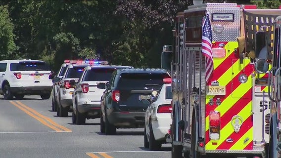 September 11: Camden County students and first responders join in a ceremony to honor lives lost