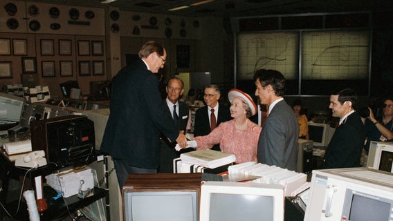 Queen Elizabeth II in Houston: A look back at her Johnson Space Center visit