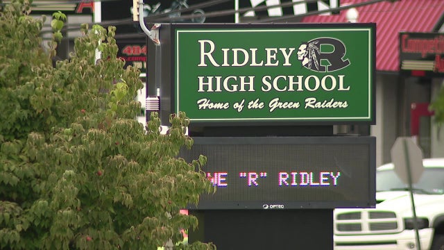 Ridley High School gun scare turns out to be toy gun on the property, officials say