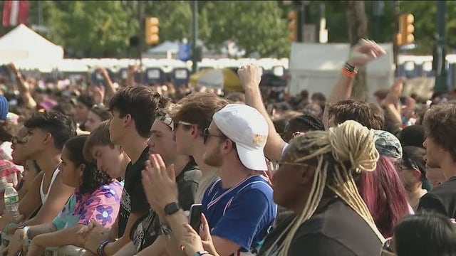 Made in America: The star-studded party on the Parkway continues