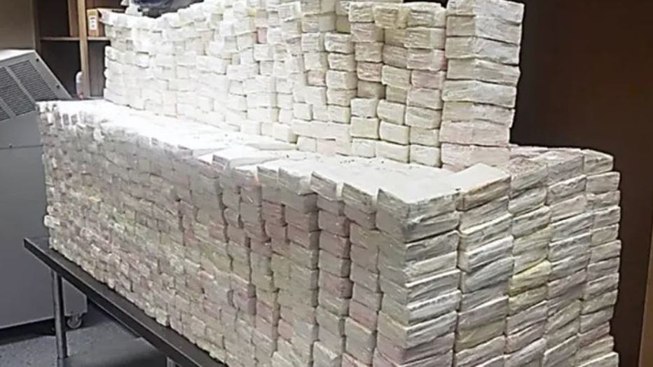 Border officials in Texas make largest cocaine bust in 20 years