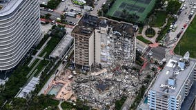 Miami building evacuated near site of deadly Surfside condo collapse