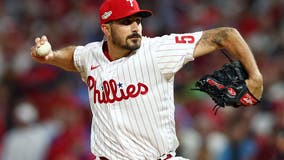 Double congratulations: Phillies pitcher Zach Eflin, wife announce they are expecting twins after NLCS win