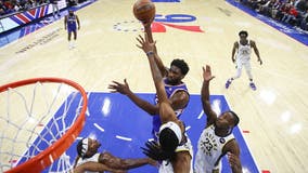 Harden, Embiid lead 76ers past Pacers 120-106 for 1st win