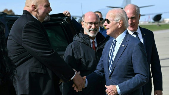 Biden says of candidate Fetterman: 'John IS Pennsylvania'