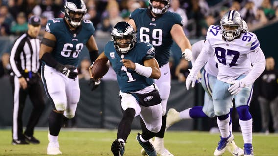 Eagles improve to 6-0, Hurts key in 26-17 win over Cowboys