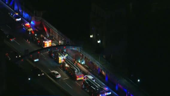 Official: 2 workers struck, killed by train on Ben Franklin Bridge