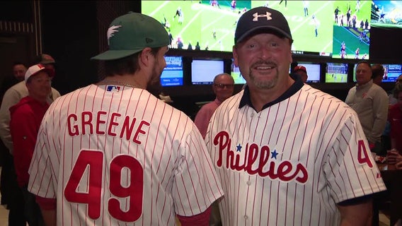 'Philadelphia fans are great': Former Phillies join celebration after Eagles, Phillies wins this weekend