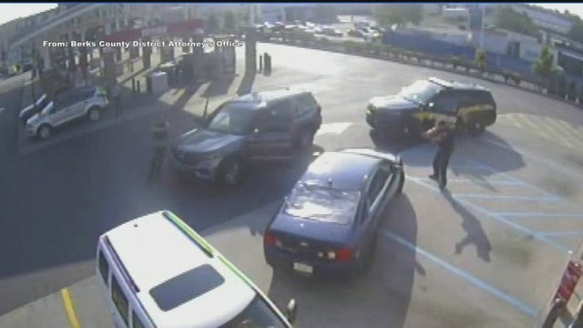 Police officer 'justified' in firing several shots at suspect outside Wawa in Reading, DA says