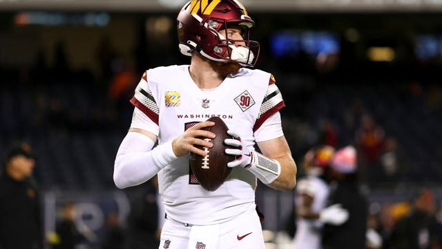 Commanders' QB Wentz won't face former team Philadelphia Eagles thanks to finger injury