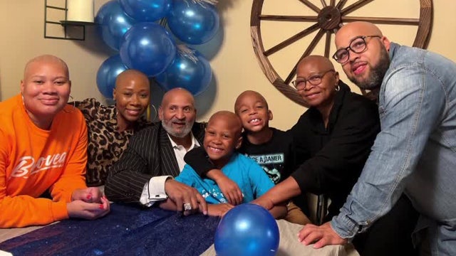 Family members of local girl with alopecia shave their heads to show support, honor her courage