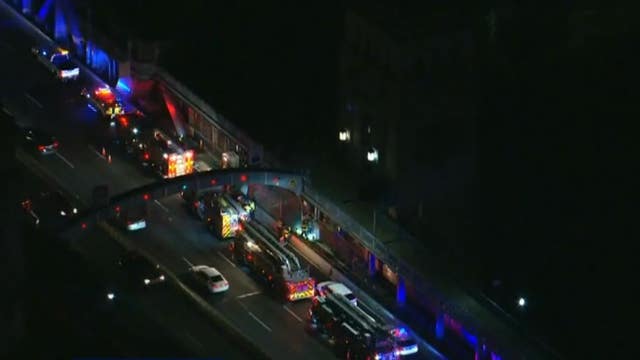 Official: 2 workers struck, killed by train on Ben Franklin Bridge