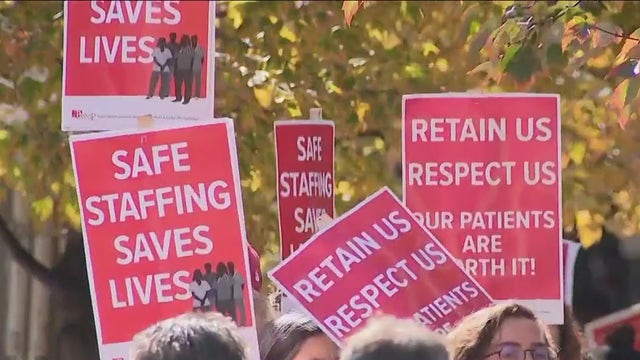 'Patients come first': Temple University Hospital nurses hold rally in advance of possible strike