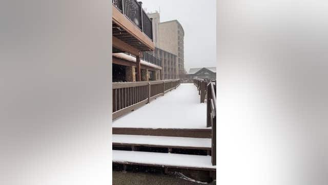 First snow of the season falls in western Pa., creating autumn-wonderland