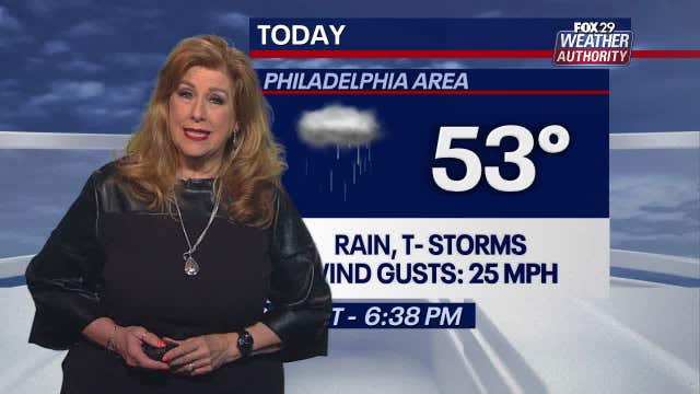 Weather Authority: Chilly, rainy conditions continue as remnants from Ian move over the Delaware Valley