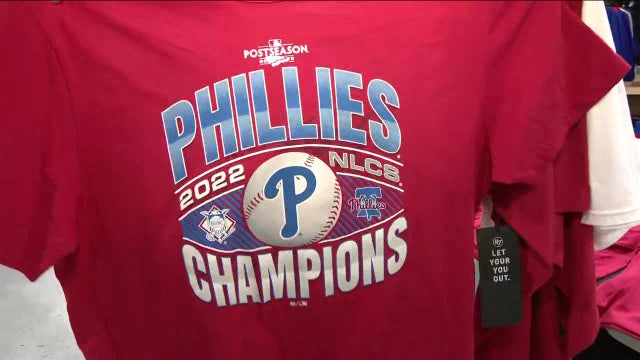 Grab the Gear: Phillies World Series merchandise for sale morning after NLCS victory