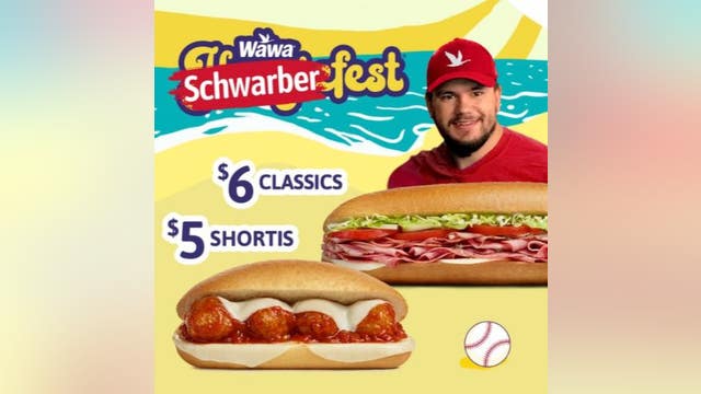 Good luck hoagies? Wawa extends 'SchwarberFest' as Phillies take on the Astros in World Series