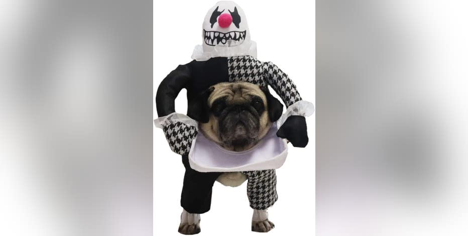 Fun World Killer Clown Costume for Pets