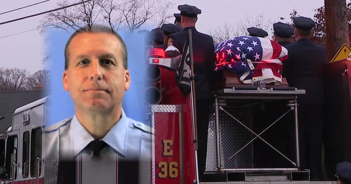 Funeral procession held for Philadelphia firefighter who died in the ...