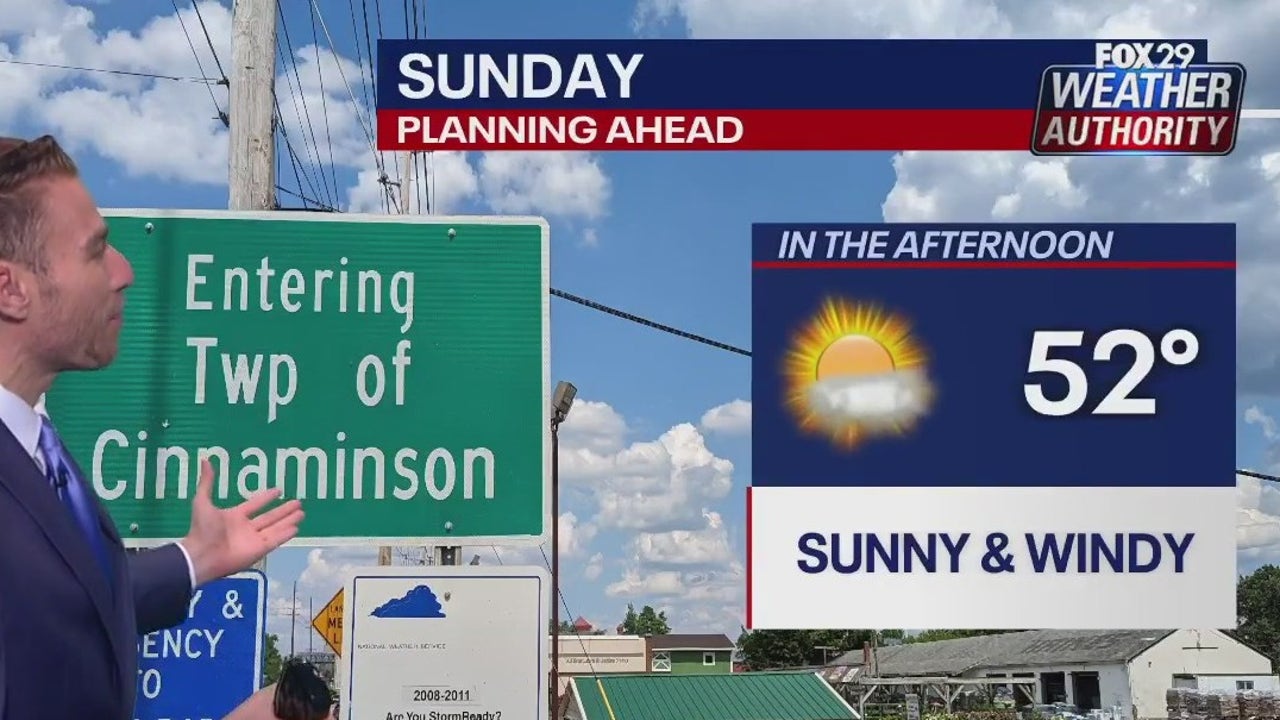 Weather Authority: Cold front overnight brings showers, colder Sunday temperatures - Vimarsana News