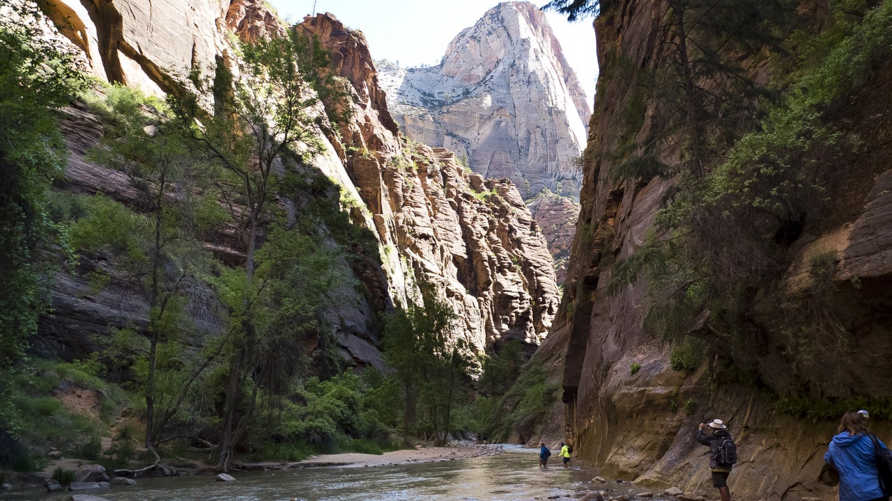 Woman, 31, hiking in Zion National Park dies overnight in the Narrows as husband goes to get help