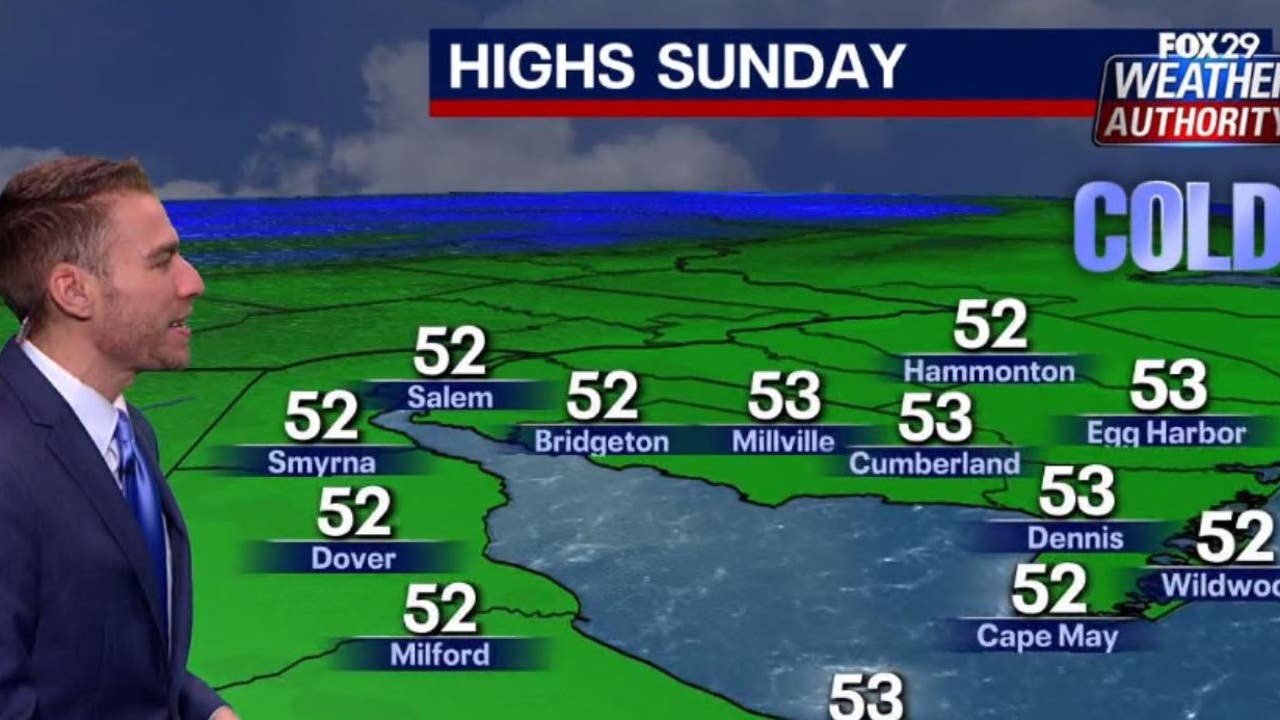 Weather Authority: Freeze Warning for Delaware Valley as first blast of cold air envelopes region - Vimarsana News